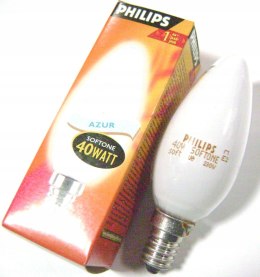 Żarówka tradycyjna 40w E14 PHILIPS mleczna softone