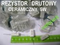 REZYSTOR OPORNIK mocy 5W 3,3kOhm 3,3 kOhm 3k3 3,3K