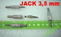 WTYK JACK 3,5mm METAL Metalowy solidny HQ