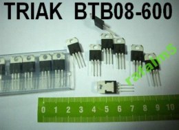 TRIAK BTB08/600 BTB 08-600 08/600 8A 600V