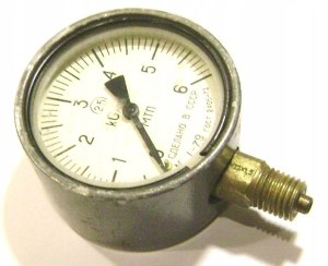 Manometr wskaźnik ciśnienia ciśnieniomierz 0 - 6