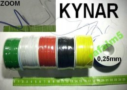 Przewód typy KYNAR rózne kolory FIOLETOWY 1mb