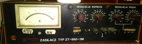 Zasilacz Unitra Unima ZT-980-3M Z WOJSKA