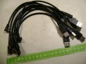 Przewód kabelek micro USB KĄTOWY - USB wtyk A