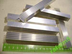 RADIATOR Aluminiowy 150x20x16mm