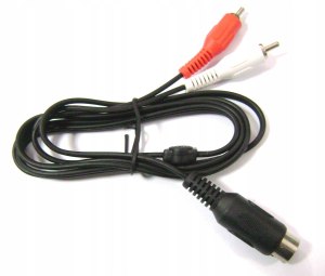 Przewód PRZYŁĄCZE kabel DIN5 DIN 5 na 2x RCA