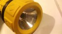 Latarka wodoodporna gumowana żółta R-20 Z WOJSKA