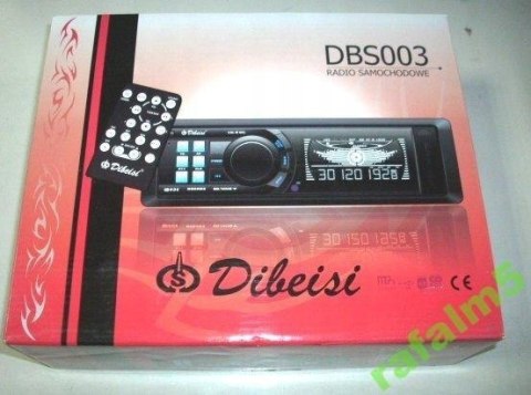 RADIO SAMOCHODOWE 4x25W Dibeisi MP3USBSDMMC