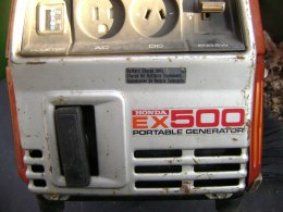 Mały walizkowy agregat prądotwórczy HONDA EX500