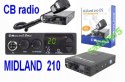 CB Radio MIDLAND 210 DS AM/FM - ASQ