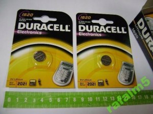 Bateria litowa 1620 CR 1620 CR1620 3V Duracell
