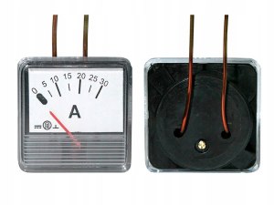 Amperomierz DC 0 - 30A prądu stałego PROSTOWNIK