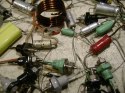 ZESTAW komplet starych części elektronicznych
